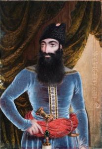 Portrait Du Prince Heritier Abbas Mirza Qajar by Henry Collens
