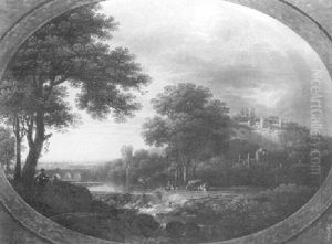 Landscape With Ruined Abbey by John Collet