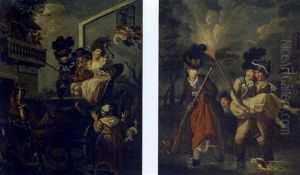 Off Goes Her Bonnet (+ The Gallant Officer; Pair) by John Collett