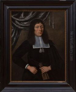 Portrait Of A Gentleman, Three-quarter Length by Edward Collier