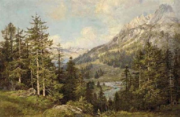 The Swiss Alps - view 1