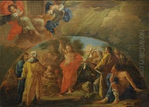 Le Christ Prechant by Hyacinthe Collin de Vermont