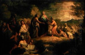 La Multiplication Des Pains by Hyacinthe Collin de Vermont