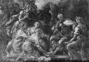 Le Jeune Pyrrhus A La Cour Du Roi Glaucias by Hyacinthe Collin de Vermont