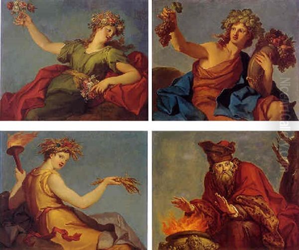 Allegory Of The Four Seasons - view 1