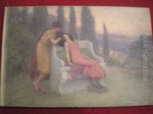 Scene Mythologique by Louis Joseph Raphael Collin