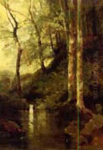 In The Glow, Chudleigh by Charles John Collings