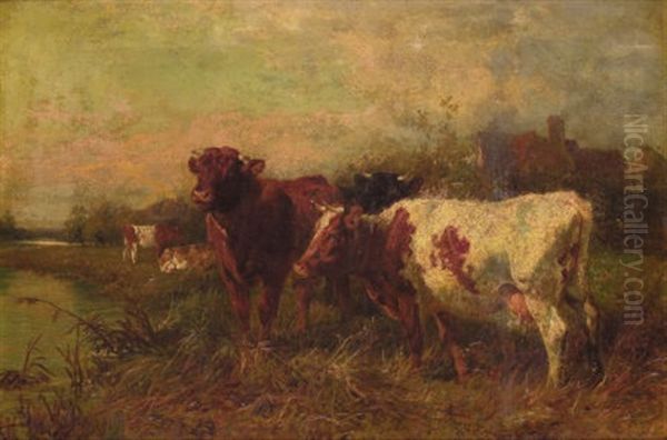 Cows At Pasture - view 1