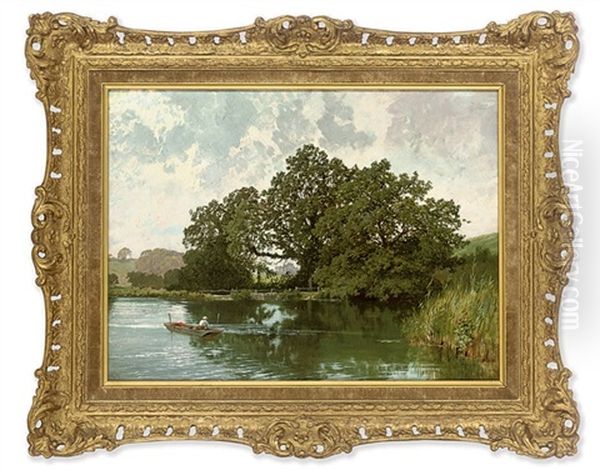 Paddington Mill Pond, Near Abinger, Surrey - view 1