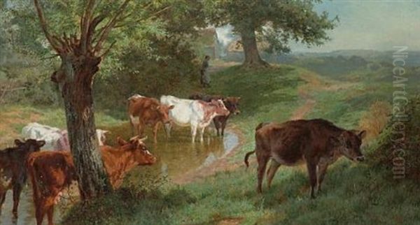 Cattle Watering - view 1