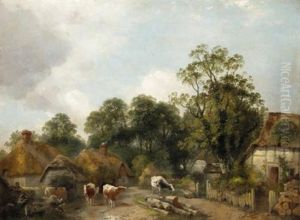 Near Dorking, Surrey by Charles Collins II