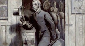 Ein Tierarzt Verabschiedet Sich by Alfred Quinton Collins
