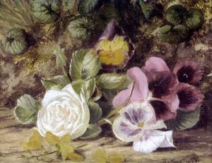 Naturaleza Muerta Con Rosa (still Life With Rose) by Thomas Collins