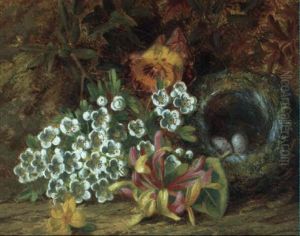 Stilleben Mit Nest by Thomas Collins