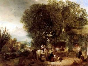 A Village Tavern Scene