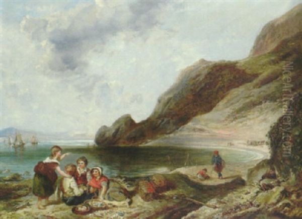 Sallskap I Vila Efter Musselplockning - view 1