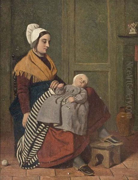 The Young Mother - view 1