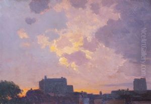Atardecer by Pio Collivadino