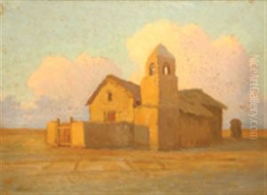 Iglesia De La Quiaca by Pio Collivadino