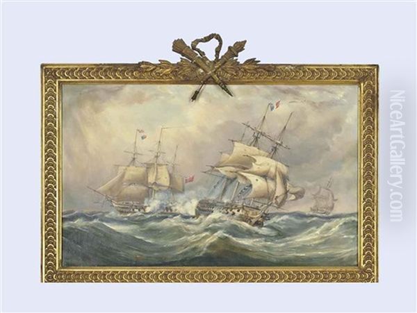 The Destruction Of The Droits De L'homme, 13th January 1797 - view 1