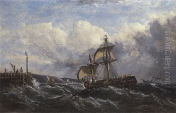 Limping Into Port - view 1