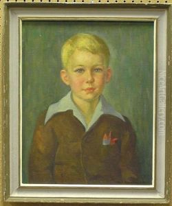 Portrait Of A Child by Ethel Blanchard Collver