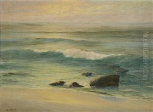 The End Of Day, Laguna Beach by Roi Clarkson Colman