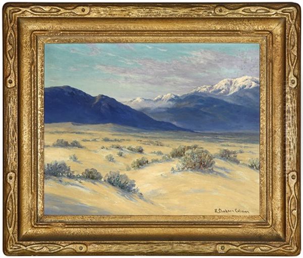 Late Afternoon - San Gorgonio, Desert Landscape - view 1