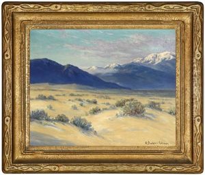 Late Afternoon - San Gorgonio, Desert Landscape
