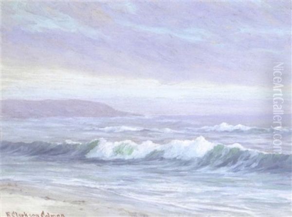 A Morning Sea From La Jolla Coast - view 1