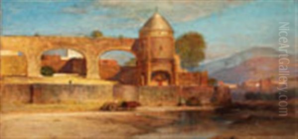 The Water Towers Of Marfil, Mexico - view 1
