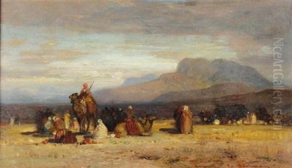 An Arab Encampment - view 1