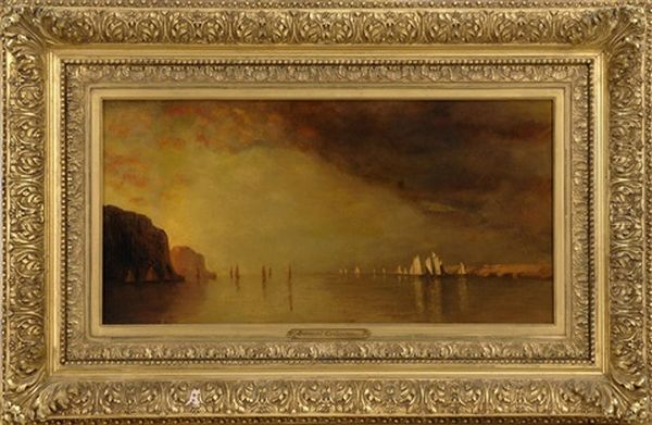 Sunset On The Hudson - view 1