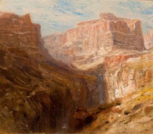 The Tower Of Babel, Colorado Canyon (doublesided) by Samuel Colman
