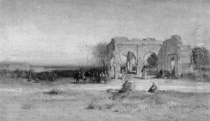 Classical Landscape With Figures Classical Landscape With Figures