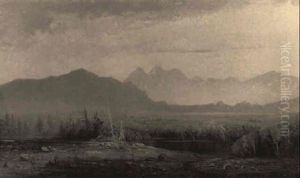 Western Mountain Lake by Samuel Colman