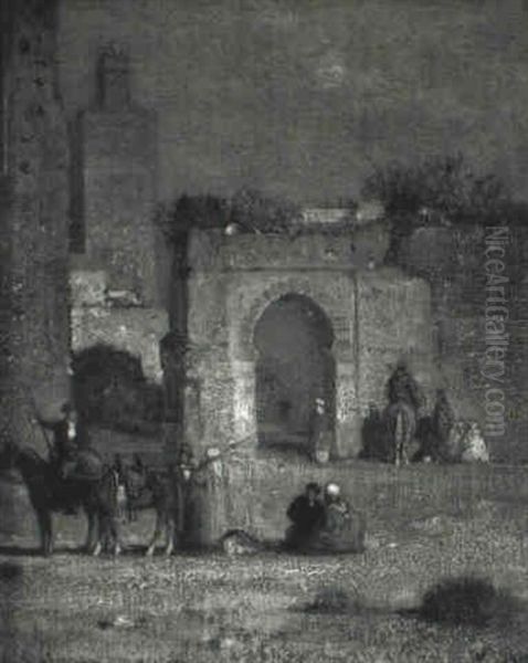 Ruins Of A Moorish Mosque, Tenereffe, Algeria - view 1