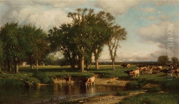 Landscape With Cows - view 1