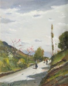 Viottolo Di Campagna by Giovanni Colmo