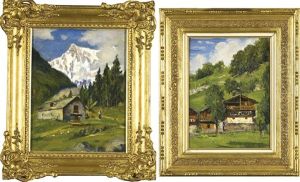 Paesaggi Montani (2 Works) by Giovanni Colmo
