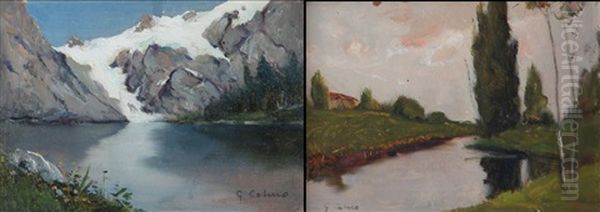 Ruscello Tra I Campi (+ Laghetto Montano; 2 Works) - view 1