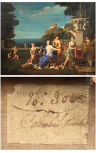 La Toilette De Venus by Nicolas Colombel