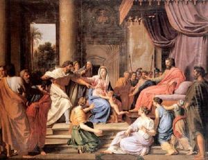 Moise Enfant Foulant Aux Pieds La Couronne De Pharaon