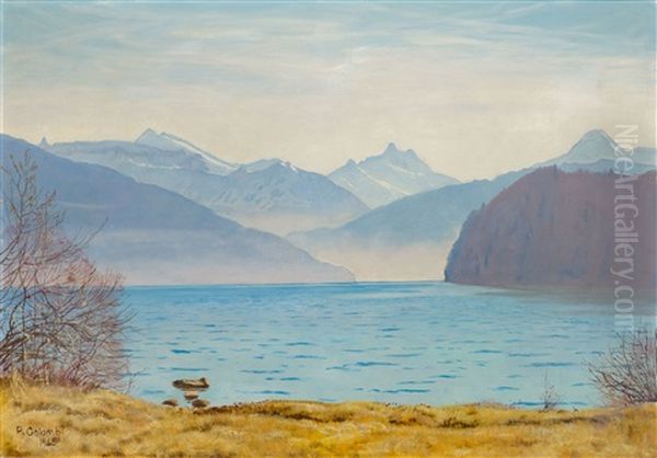 Lake Thun With View Of The Stockhorn - view 1