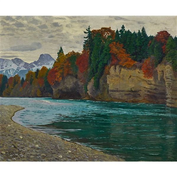 Herbstliche Aarelandschaft - view 1