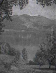 Fruhlingslandschaft Am Thunersee Fruhlingslandschaft Am Thunersee