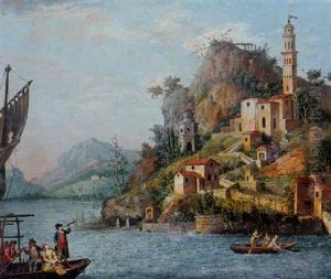 Seelandschaft by Giovanni Battista Innocenzo Colombo