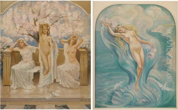 La Naissance De Venus (+ Les Trois Graces, Smllr; 2 Works) - view 1