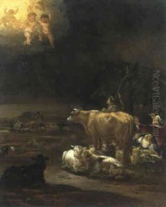 Verkundigung An Die Hirten by Adam de Colonia