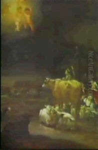 Verkundigung An Die Hirten by Adam de Colonia